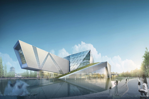 金属复合瓦建筑