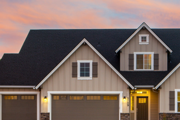 金属复合瓦建筑