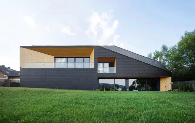 金属复合瓦建筑