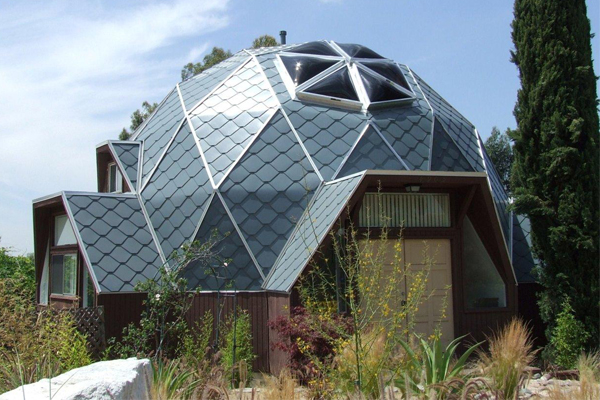 金属复合瓦建筑