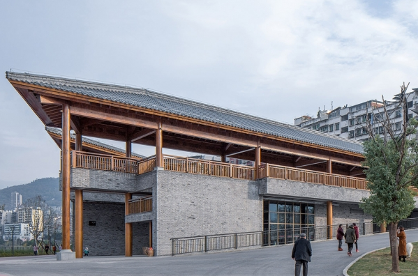 金属复合瓦建筑