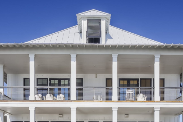 金属复合瓦建筑