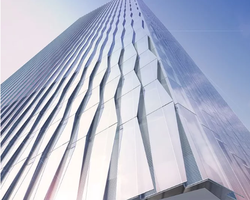 金属复合瓦建筑