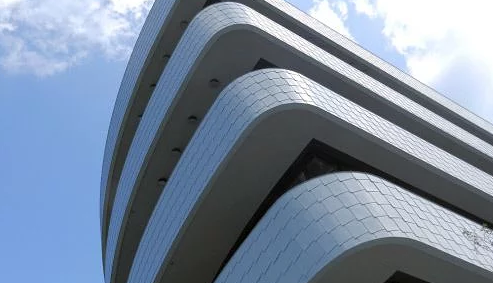 金属复合瓦建筑