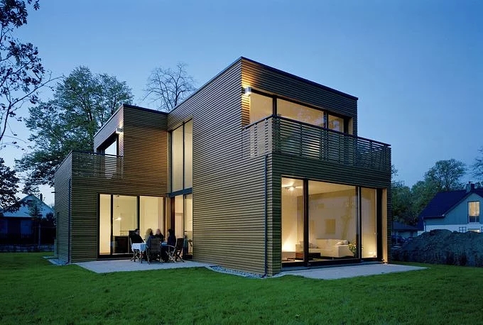 金属复合瓦建筑