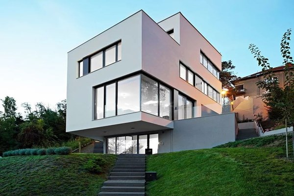 金属复合瓦建筑