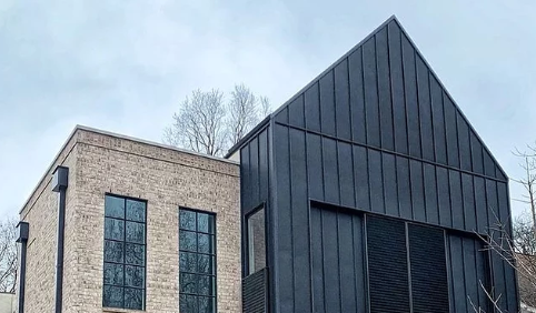 金属复合瓦建筑