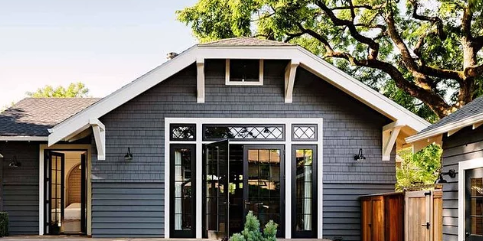 金属复合瓦建筑