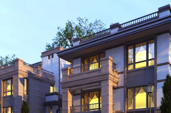 金属复合瓦建筑